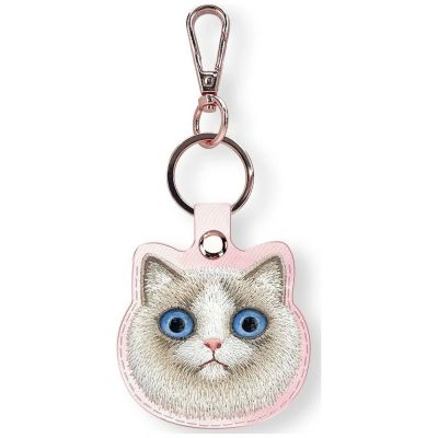 Etui Nimmy New Big Eyed Pet 2.0 Cat na lokalizator - różowe