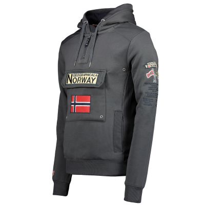 3. Bluza Geographical Norway Gymclass DB 100 M WU4190H-GN-DARKGREY