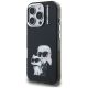 2. Etui Karl Lagerfeld IML Aquarelle Karl & Choupette & Logo na iPhone 16 Pro Max - czarne