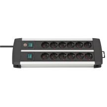 Listwa zasilająca Brennenstuhl Premium-Duo-Alu-Line 2x6x 3m
