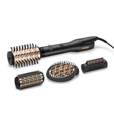 21. Suszarko-lokówka z jonizacją do włosów Babyliss AS970E (650W; kolor czarno-złoty)
