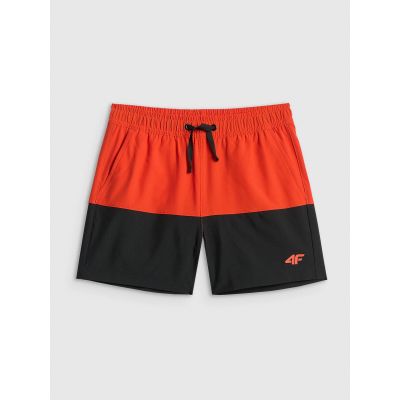 7. Spodenki plażowe boardshorty chłopięce 4F 4FJWSS26UBDSM203-62S
