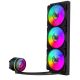 4. GameMax ICEBURG 360 INFINITY BK system chłodzenia komputerów Procesor Chłodnica cieczy all-in-one 12 cm Czarny 1 szt.