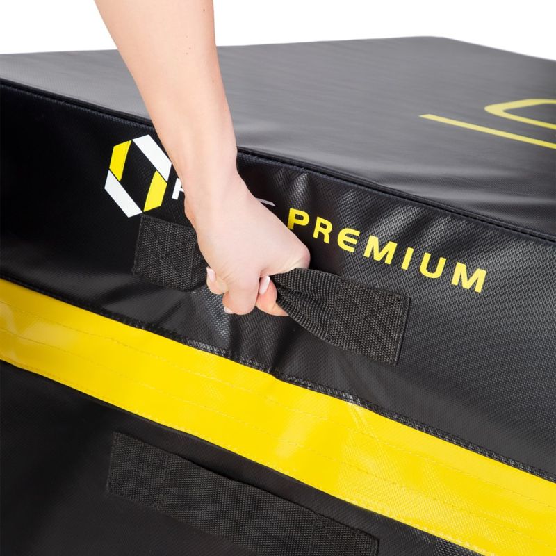 9. Zestaw czterech skrzyń plyometrycznych HMS Premium PYBS01