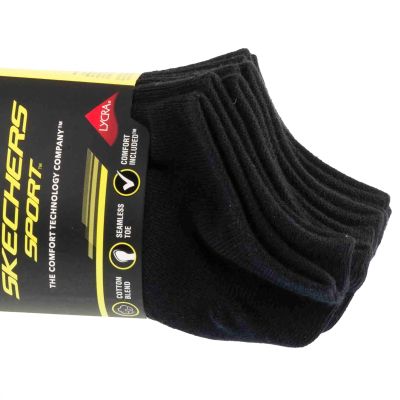 2. Skechers 6pk Men Mn Cotton Nshw Socks S117809-BLK Czarne 41-46
