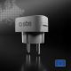 3. Adapter podróżny SBS Shucko/EU - uniwersalny - biały