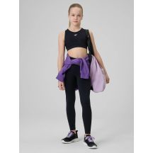 Legginsy sportowe bezszwowe dziewczęce 4F 4FJRSS26TFTIF518-20S