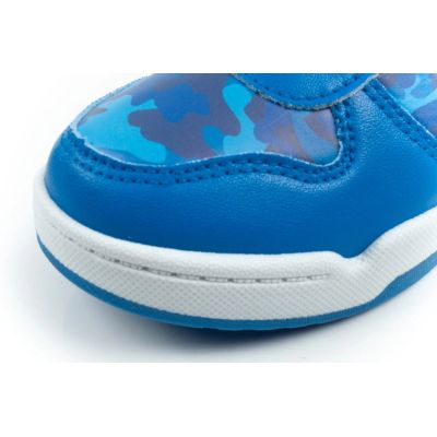 6. Leomil buty sportowe dziecięce sneakersy Pokemon lekkie na rzep LED niebieskie