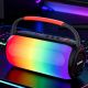 7. Głośnik bezprzewodowy Dudao Y21 podświetlany RGB Bluetooth 5.3 - czarny