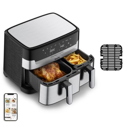 24. Frytkownica beztłuszczowa TEFAL DualEasy EY905D10