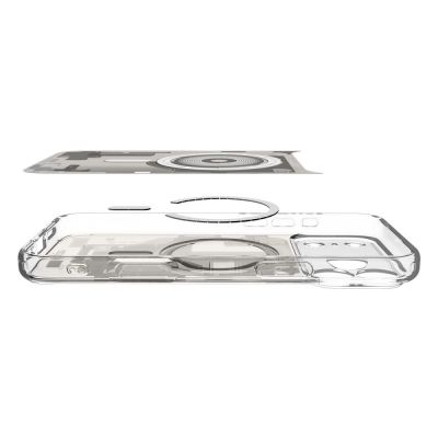 7. Etui Spigen Ultra Hybrid MagSafe na iPhone 17 Pro Zero One - tytanowe