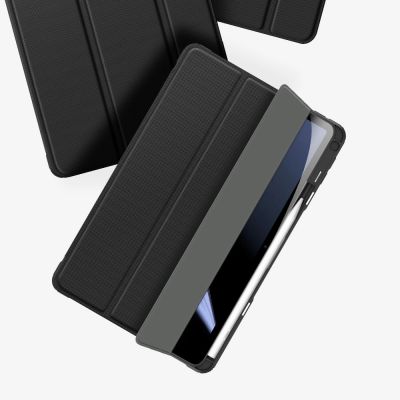 14. Dux Ducis Toby pancerne etui z klapką Smart Case do Oppo Pad z uchwytem na rysik czarny