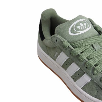 7. Buty sportowe damskie młodzieżowe Adidas Campus 00s Silver Green/Cloud White - JI0283