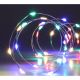 8. LAMPKI DRUCIKI NA BATERIE GIRLANDA 80 LED MULTIKOLOR