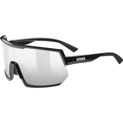 Uvex sportstyle 235 Okulary do wielu sportów Unisex Półobwódkowe Czarny