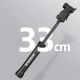 5. Mini pompka rowerowa ROCKBROS TM-1701P 80 PSI do wentyli Presta i Schrader - czarna