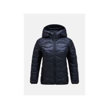 Kurtka puchowa damska Peak Performance Helium Down Hood Jacket - black rozmiar: xs