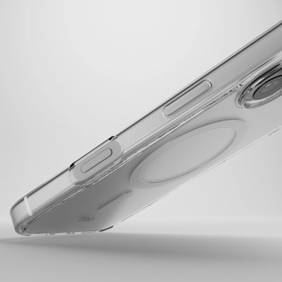 5. Etui silikonowe Puro Impact Clear D3O MagSafe do iPhone 16 - przezroczyste