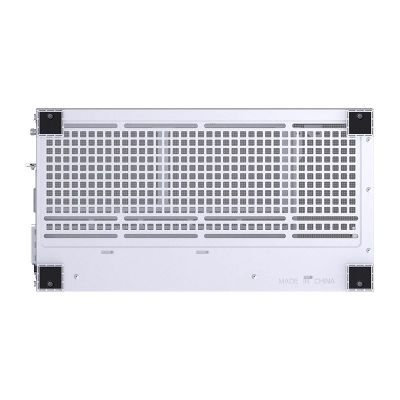 24. Obudowa PC Jonsbo D32 STD Biała Obudowa, Mini Obudowa, mATX, Szkło Hartowane - Białe
