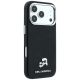 4. Etui Karl Lagerfeld Grained Heads Metal MagSafe na iPhone 17 Pro / 18 Pro - czarne