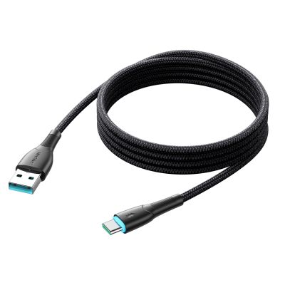 3. Kabel Joyroom Starry Series SA32-AC3 3A USB-A / USB-C 1m - czarny