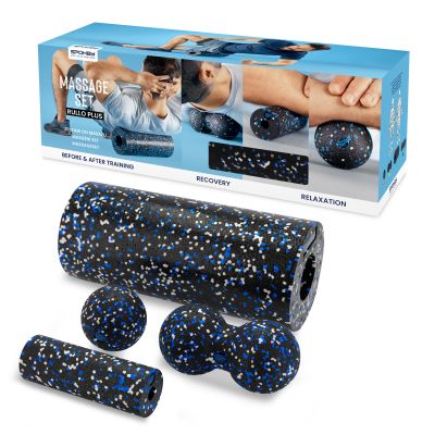 12. Zestaw akcesoriów do masażu i regeneracji Spokey Rullo Plus SPK-944197 