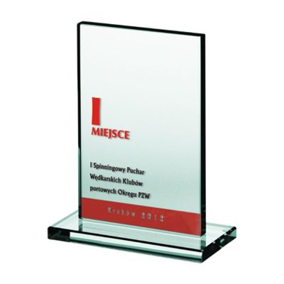 4. "Trofeum szklane grawerowane + wypełnienie farbą
Trofeum szklane grawerowane + wypełnienie farbą
"