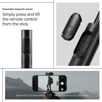20. Selfie stick Spigen S541W Bluetooth - czarny