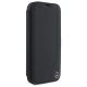 4. Etui Mercedes Leather Wood Imitation na iPhone 16 - czarne