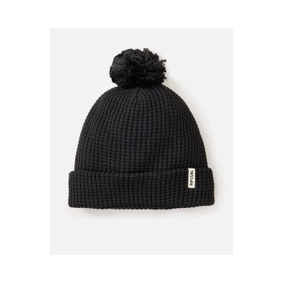 Czapka RIP CURL Anoeta Reg Pom Pom Beanie czarny