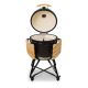 5. Kamado Bono Grande Ceramic Grill 23” Kamado barbecue/grill Wózek Węgiel drzewny (paliwo) Czarny