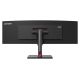 12. Lenovo ThinkVision P49w-30 monitor komputerowy 124,5 cm (49") 5120 x 1440 px Dual WQHD LED Czarny