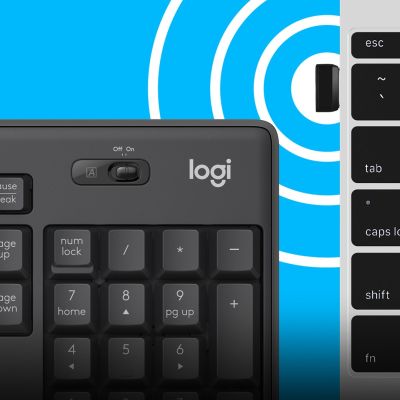 9. Zestaw LOGITECH MK295 US Silent Wireless