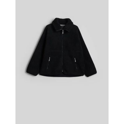 9. Polar sherpa loose ze stójką damski 4F 4FWAW26TFLEF463-20S