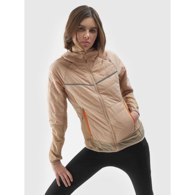 Kurtka trekkingowa z wypełnieniem z recyklingu primaloft black insulation eco damska 4F 4FWSS24TDJAF383-83S