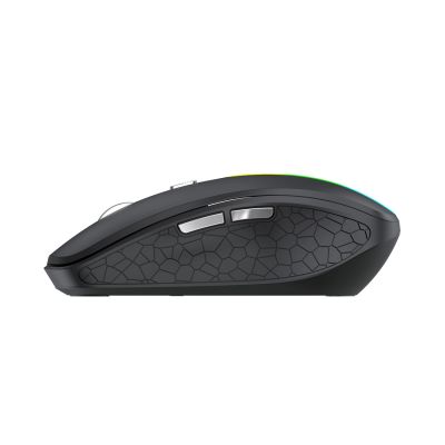 3. Mysz bezprzewodowa Wozinsky WMGK-1132 podświetlana RGB - czarna