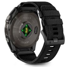 Pasek Tech-Protect Nylon na Garmin Fenix 5X / 5X PLUS / 6X / 6X PRO / 7X / 8 (51 mm) - czarne