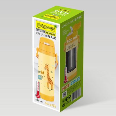 5. KUBEK TERMICZNY DLA DZIECI 500 ML "GIRAFFE" MAESTRO