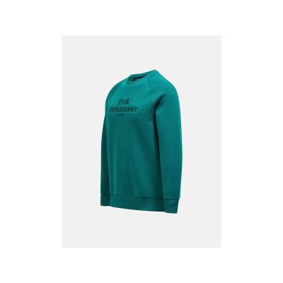 6. Bluza Peak Performance M Original Crew zielony