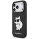 2. Etui Karl Lagerfeld Saffiano Mono Patch Choupette iPhone 18 Pro / 17 Pro - czarne