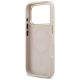 7. Etui Guess Peony Hot Stamp MagSafe na iPhone 17 Pro - różowe