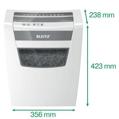 4. Leitz Niszczarka IQ Home Office P4, 10 kartek, 23 l kosz
