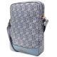 2. Torba Guess GCube Stripe Tablet Bag na tablet 10'' - niebieska