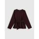9. Bluza regular z wiązaniem i modalem damska 4F 4FRSS26TSWSF2784-80S