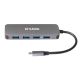 2. D-Link DUB-2340 huby i koncentratory USB Type-C 5000 Mbit/s Szary
