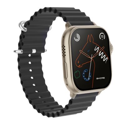 3. Smartwatch Męski RUBICON RNCF17 Tytan/Black SMARUB268