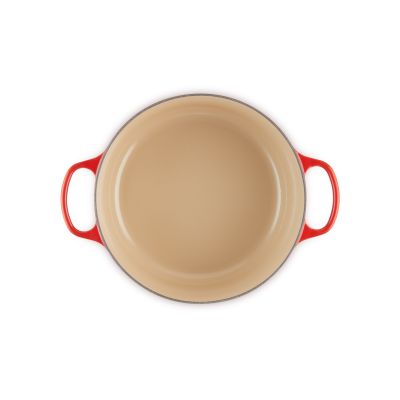 5. Le Creuset Signature Roaster okrągły 28cm wiśniowy