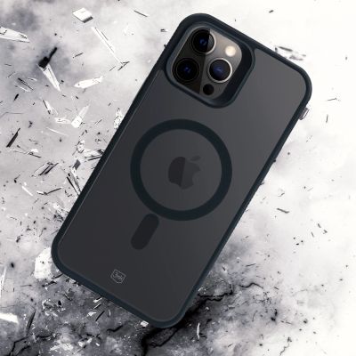 22. Etui 3mk Smoke MagCase na Apple iPhone 12 Pro Max - czarne
