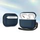 9. Etui Tech-Protect NaturalFit na AirPods Pro 3 - granatowe