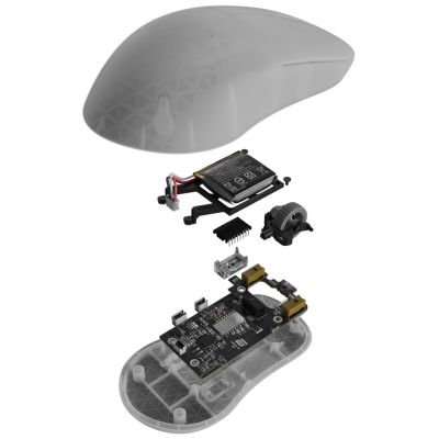 13. Mysz do gier Endgame Gear XM2w 4k v2 - White Frost